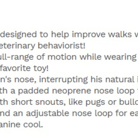 PetSafe Gentle Leader Headcollar - Black - Small Up to 25 lbs (E) - Picture 2 of 3